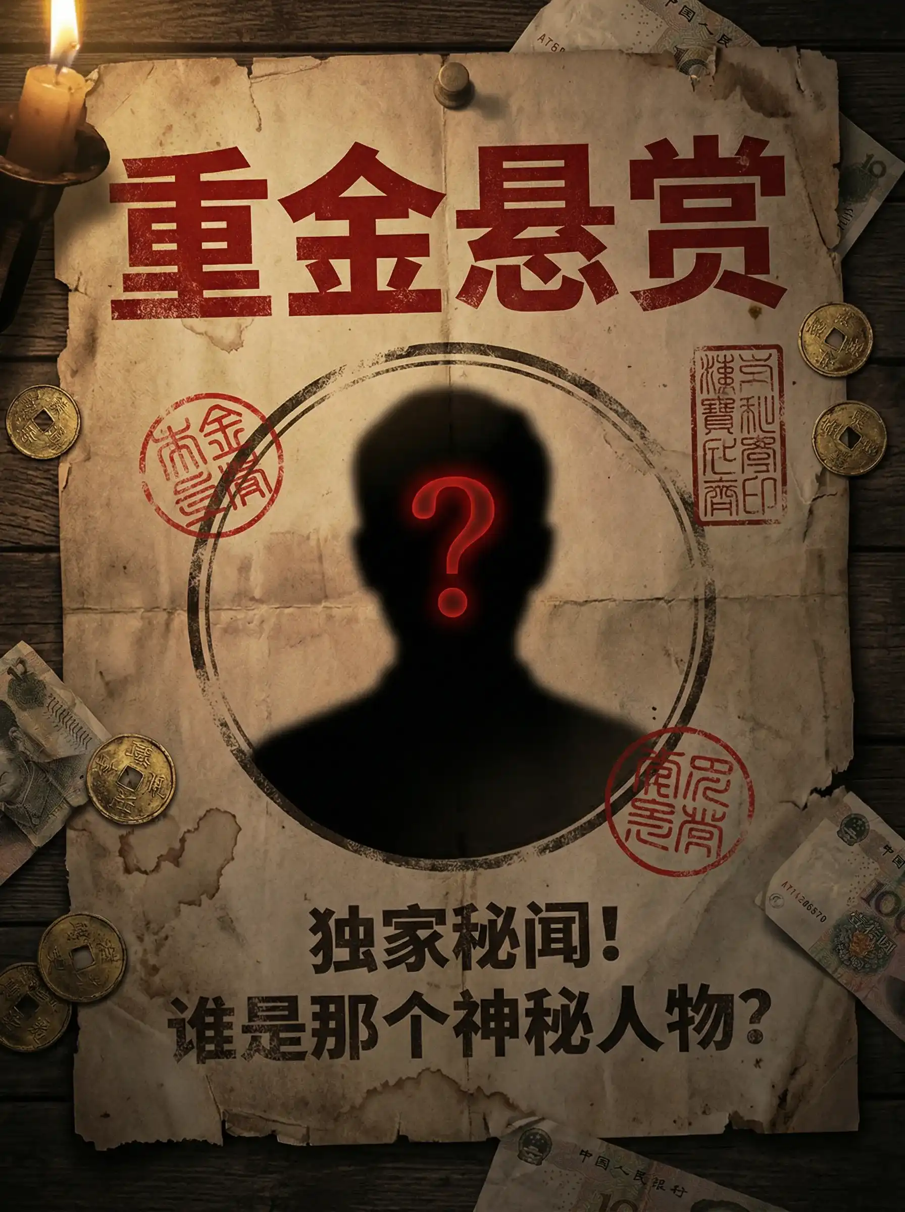 禁忌的爱善良的小峓子在钱 - 重金悬赏线索征集令